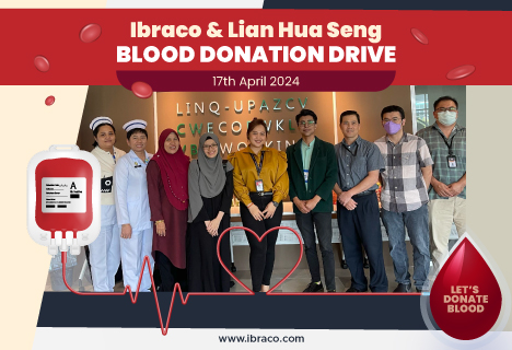 IBRACO x LHS : Blood Donation Drive April 2024